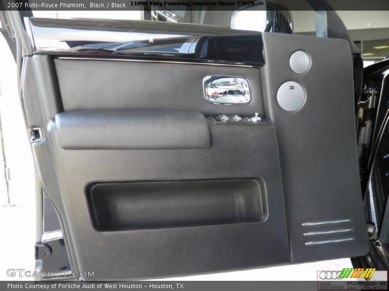 Black / Black 2007 Rolls-Royce Phantom