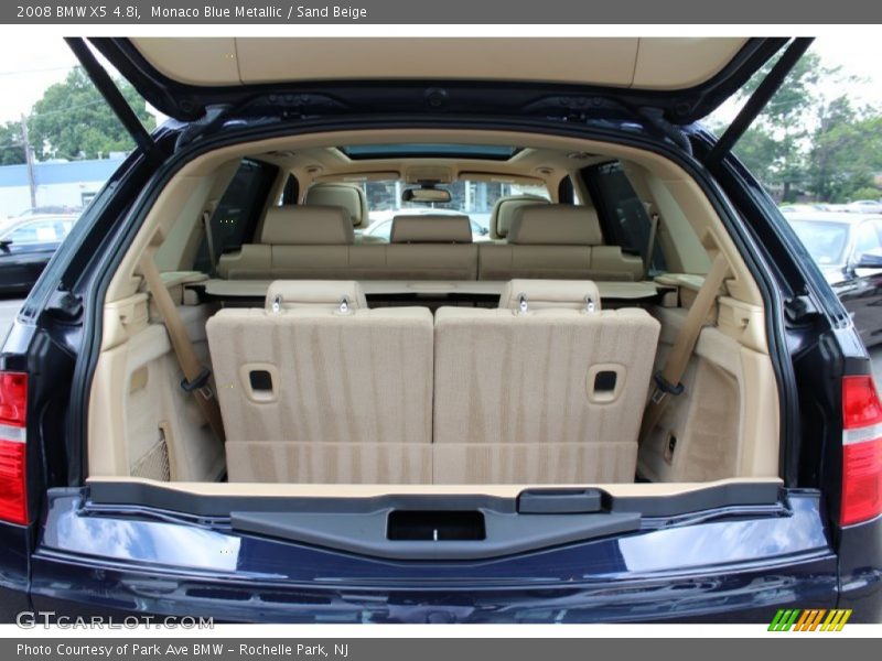 Monaco Blue Metallic / Sand Beige 2008 BMW X5 4.8i