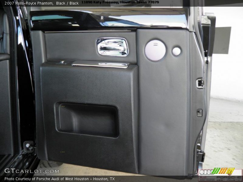 Black / Black 2007 Rolls-Royce Phantom