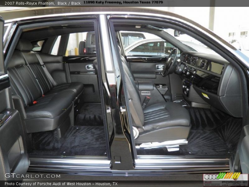 Black / Black 2007 Rolls-Royce Phantom
