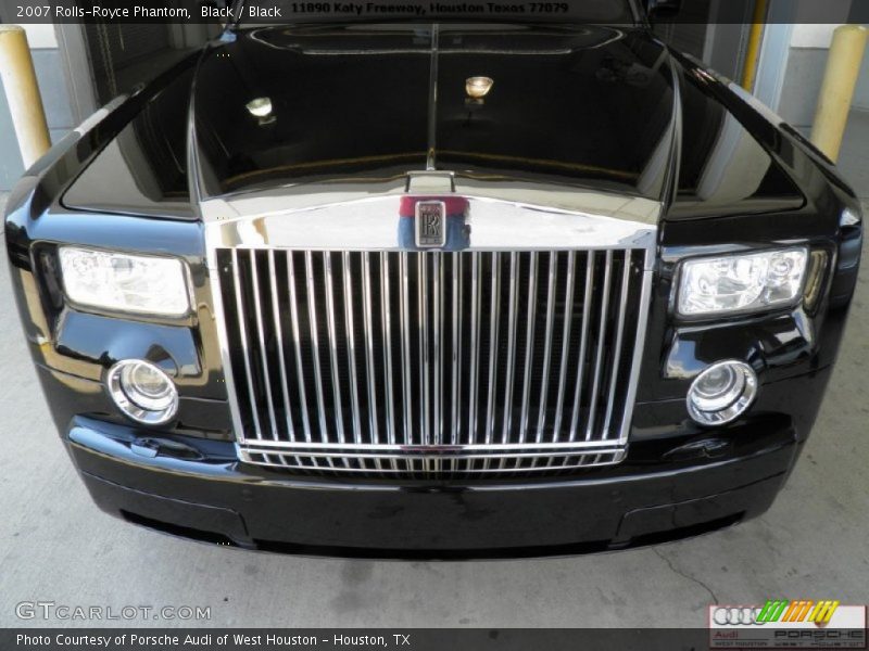 Black / Black 2007 Rolls-Royce Phantom