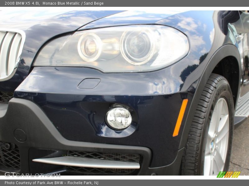Monaco Blue Metallic / Sand Beige 2008 BMW X5 4.8i