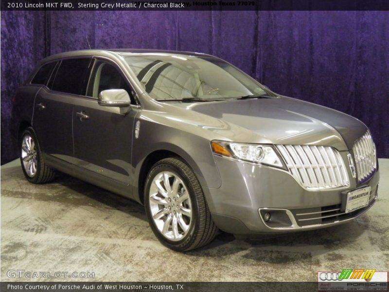 Sterling Grey Metallic / Charcoal Black 2010 Lincoln MKT FWD