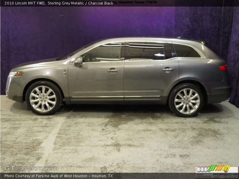 Sterling Grey Metallic / Charcoal Black 2010 Lincoln MKT FWD