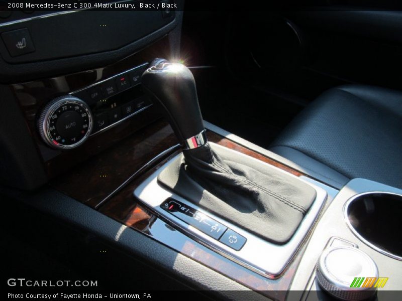 Black / Black 2008 Mercedes-Benz C 300 4Matic Luxury