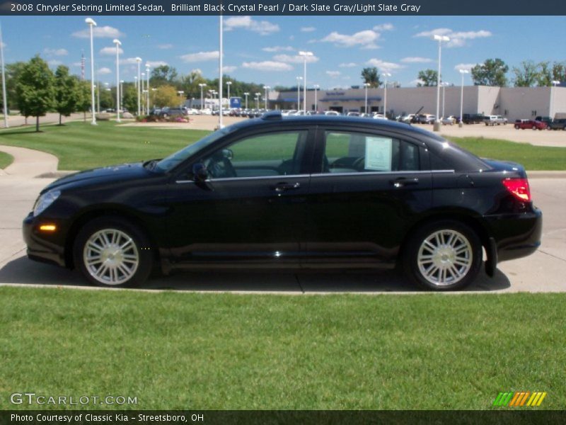 2008 Sebring Limited Sedan Brilliant Black Crystal Pearl