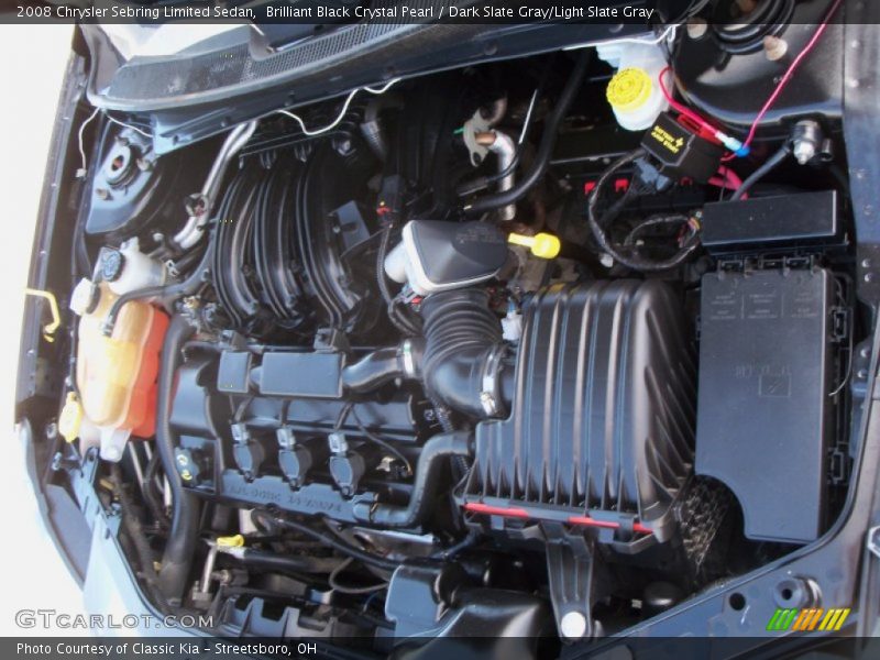  2008 Sebring Limited Sedan Engine - 2.7 Liter DOHC 24-Valve V6