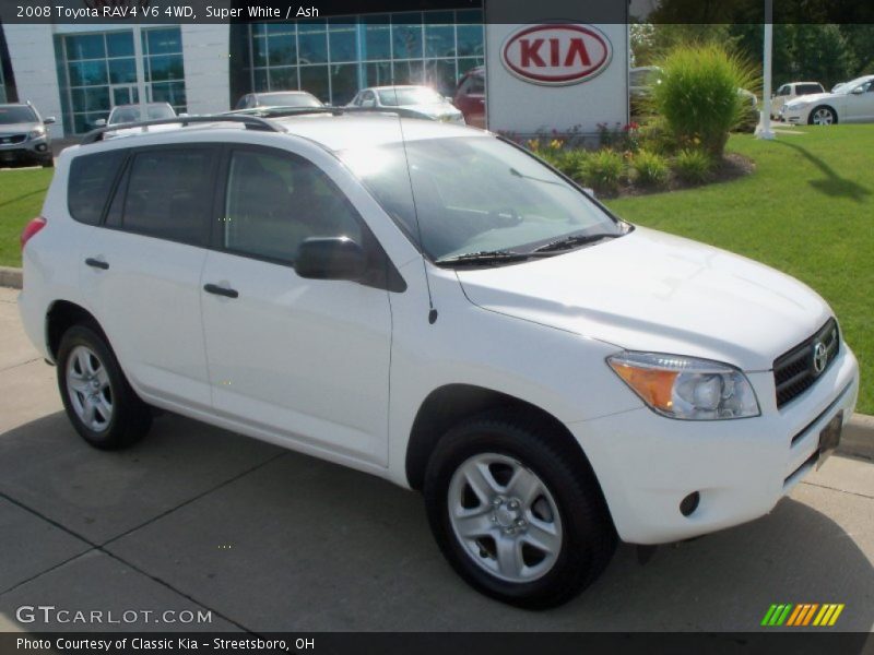 Super White / Ash 2008 Toyota RAV4 V6 4WD