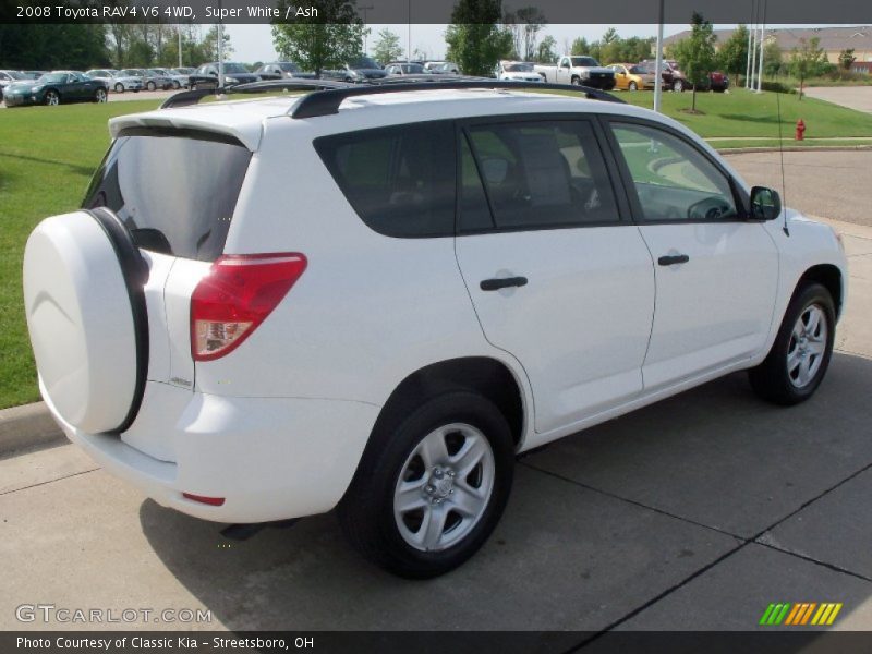 Super White / Ash 2008 Toyota RAV4 V6 4WD
