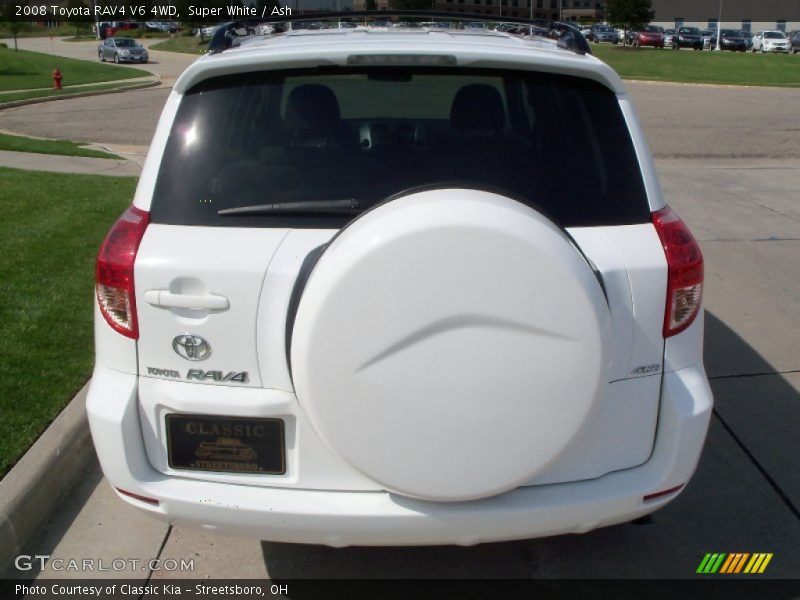 Super White / Ash 2008 Toyota RAV4 V6 4WD