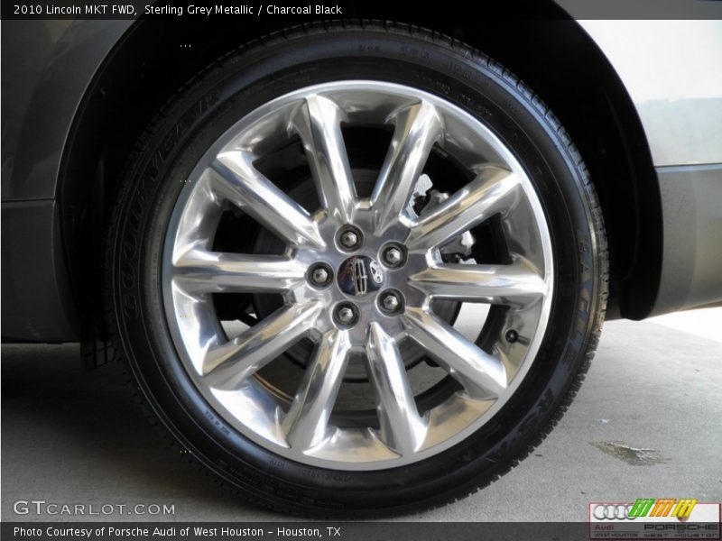 Sterling Grey Metallic / Charcoal Black 2010 Lincoln MKT FWD
