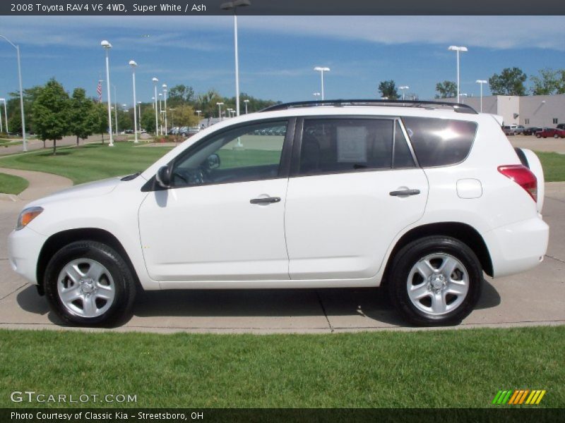 Super White / Ash 2008 Toyota RAV4 V6 4WD