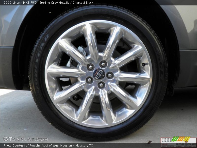 Sterling Grey Metallic / Charcoal Black 2010 Lincoln MKT FWD