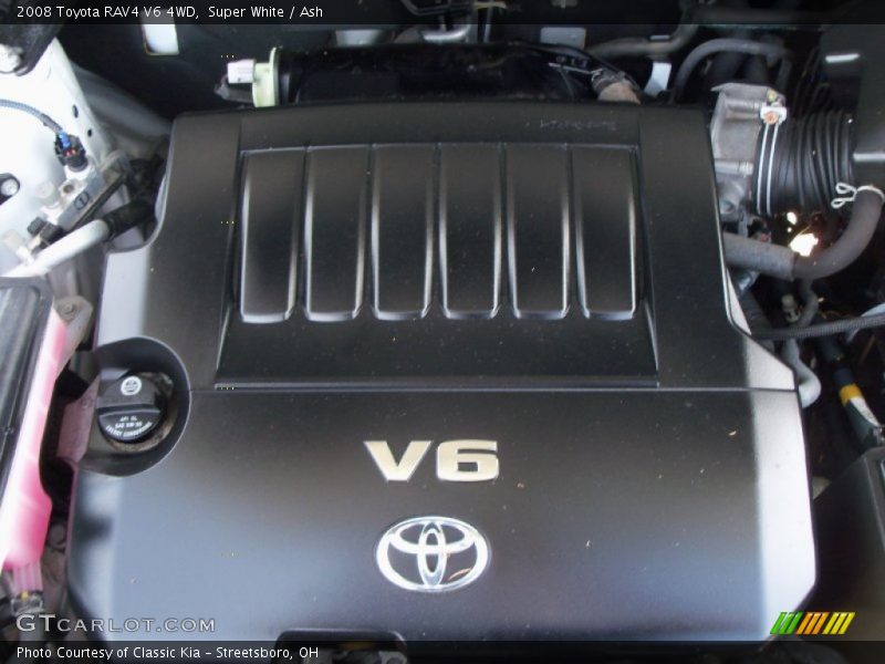 Super White / Ash 2008 Toyota RAV4 V6 4WD