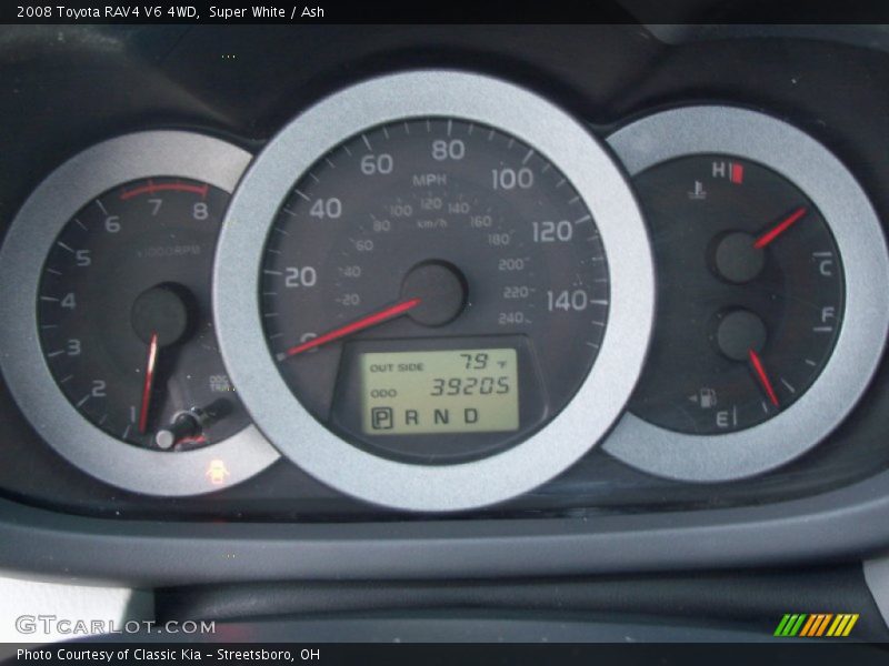 Super White / Ash 2008 Toyota RAV4 V6 4WD