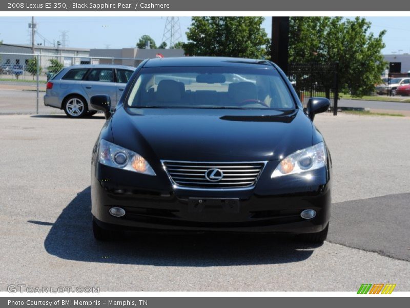 Black Sapphire Pearl / Cashmere 2008 Lexus ES 350