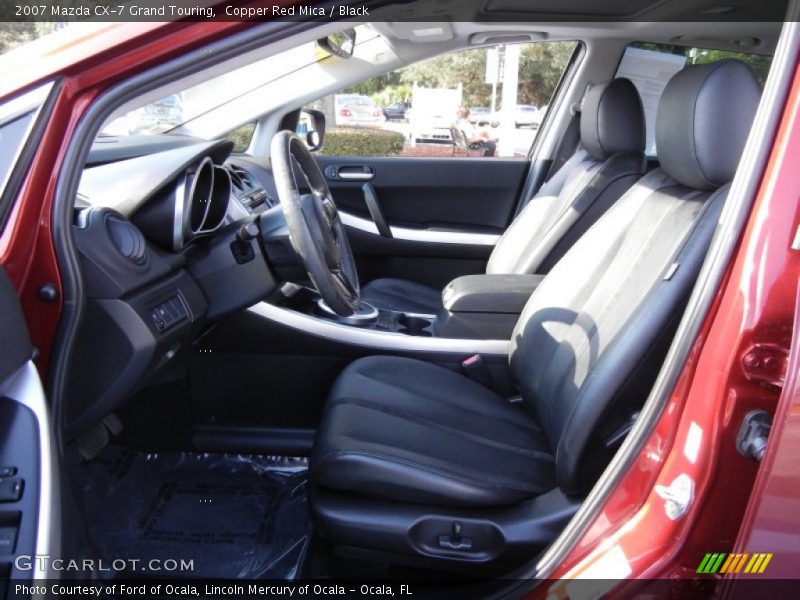 Copper Red Mica / Black 2007 Mazda CX-7 Grand Touring