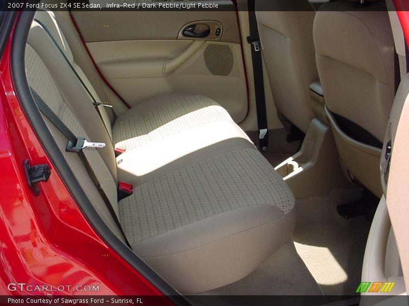 Infra-Red / Dark Pebble/Light Pebble 2007 Ford Focus ZX4 SE Sedan