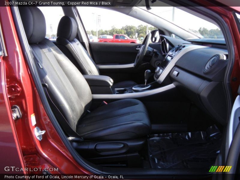 Copper Red Mica / Black 2007 Mazda CX-7 Grand Touring