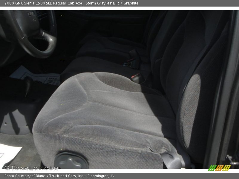 Storm Gray Metallic / Graphite 2000 GMC Sierra 1500 SLE Regular Cab 4x4