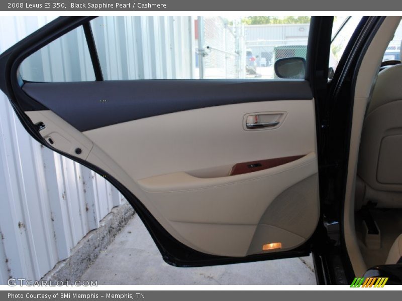 Black Sapphire Pearl / Cashmere 2008 Lexus ES 350