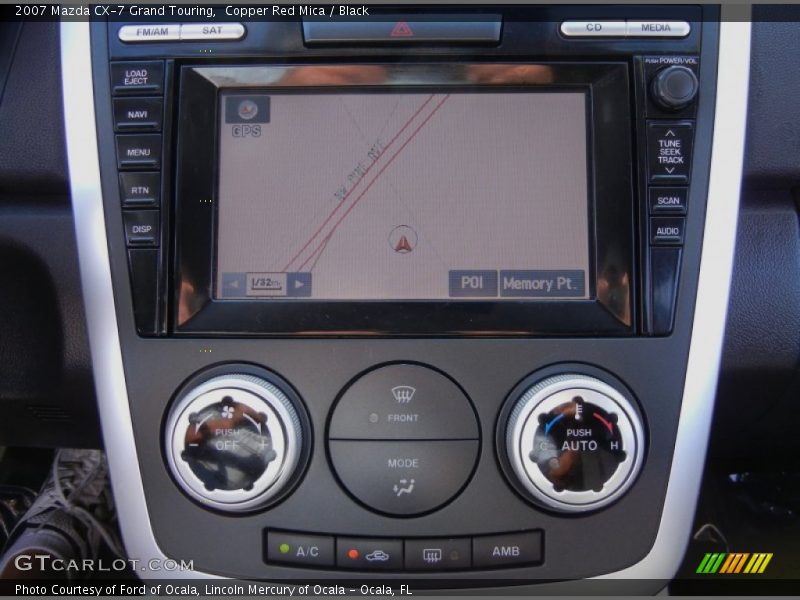 Copper Red Mica / Black 2007 Mazda CX-7 Grand Touring