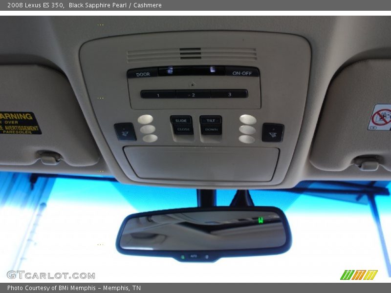 Black Sapphire Pearl / Cashmere 2008 Lexus ES 350