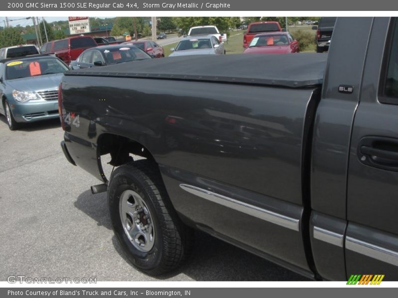 Storm Gray Metallic / Graphite 2000 GMC Sierra 1500 SLE Regular Cab 4x4