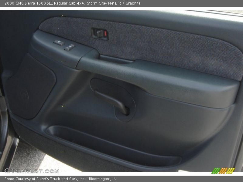 Storm Gray Metallic / Graphite 2000 GMC Sierra 1500 SLE Regular Cab 4x4