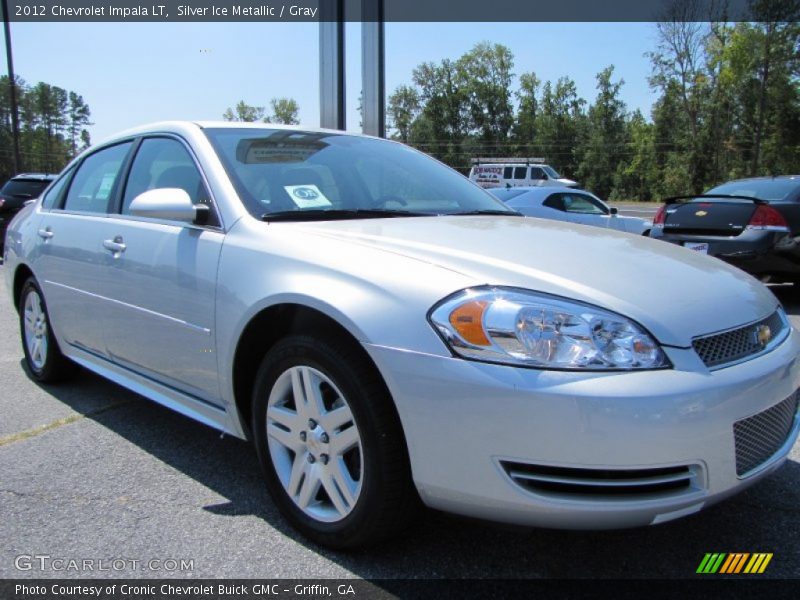 Silver Ice Metallic / Gray 2012 Chevrolet Impala LT