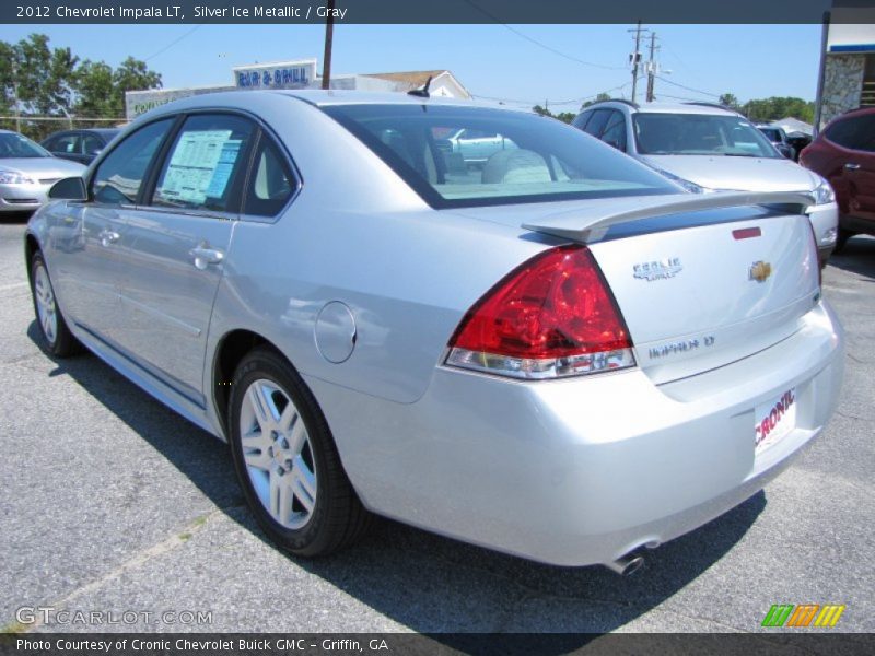 Silver Ice Metallic / Gray 2012 Chevrolet Impala LT