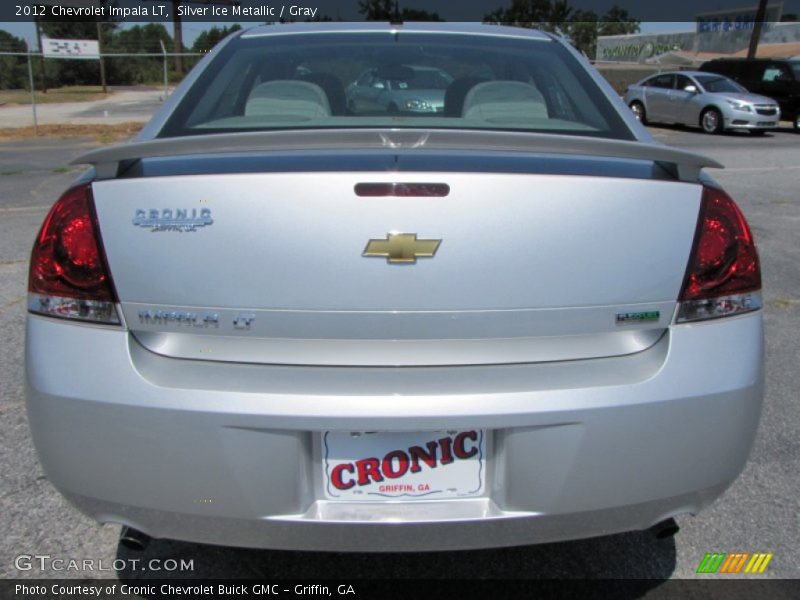 Silver Ice Metallic / Gray 2012 Chevrolet Impala LT