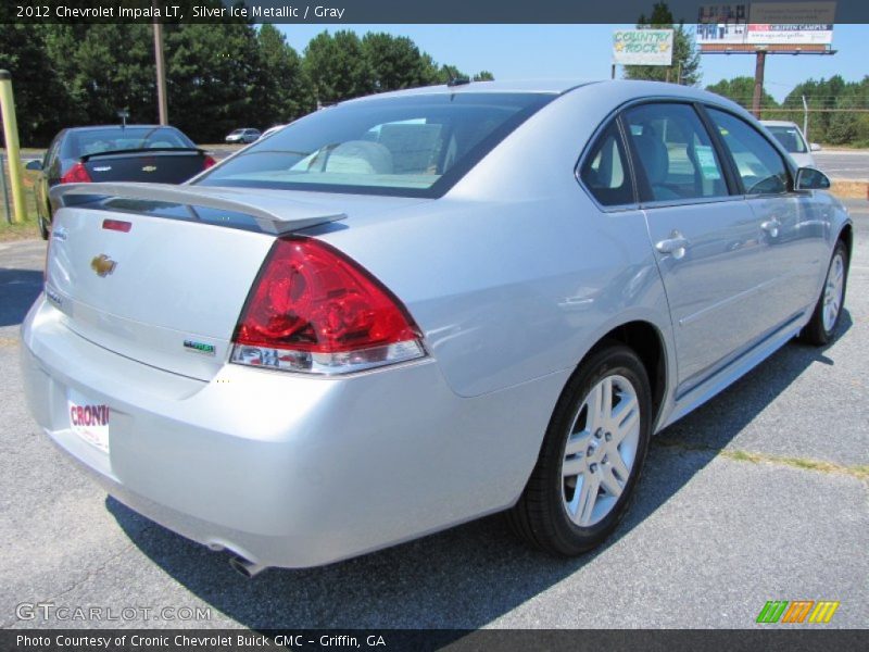 Silver Ice Metallic / Gray 2012 Chevrolet Impala LT
