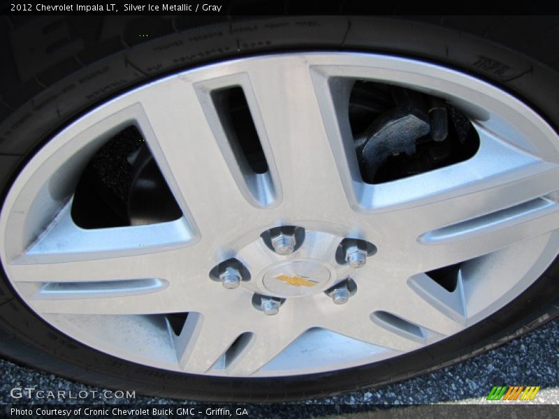 Silver Ice Metallic / Gray 2012 Chevrolet Impala LT
