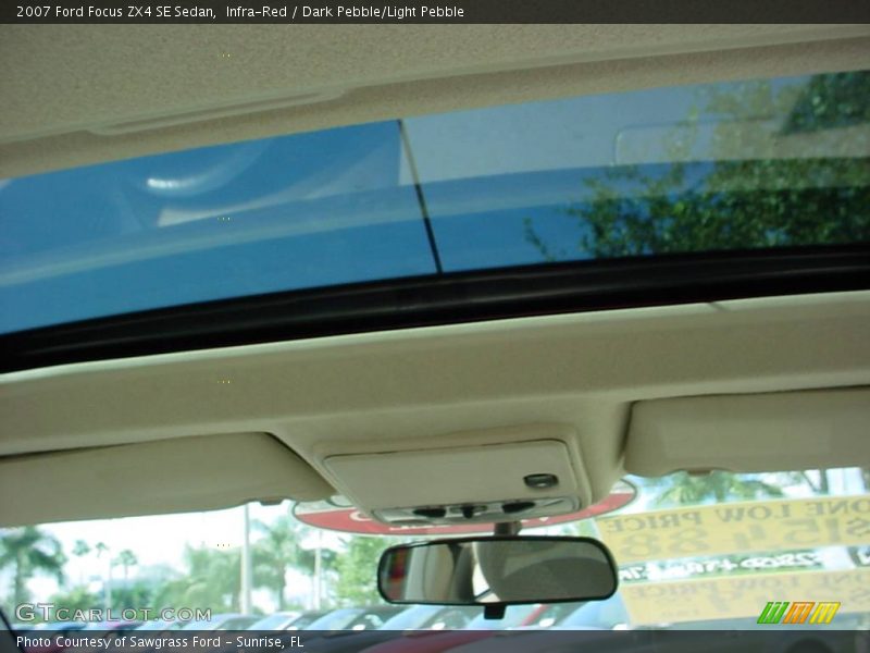 Infra-Red / Dark Pebble/Light Pebble 2007 Ford Focus ZX4 SE Sedan