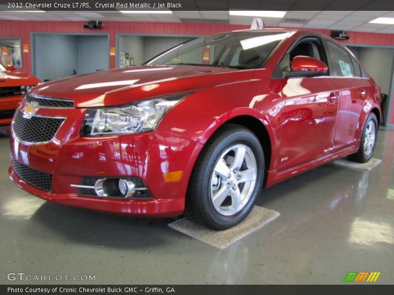 Crystal Red Metallic / Jet Black 2012 Chevrolet Cruze LT/RS