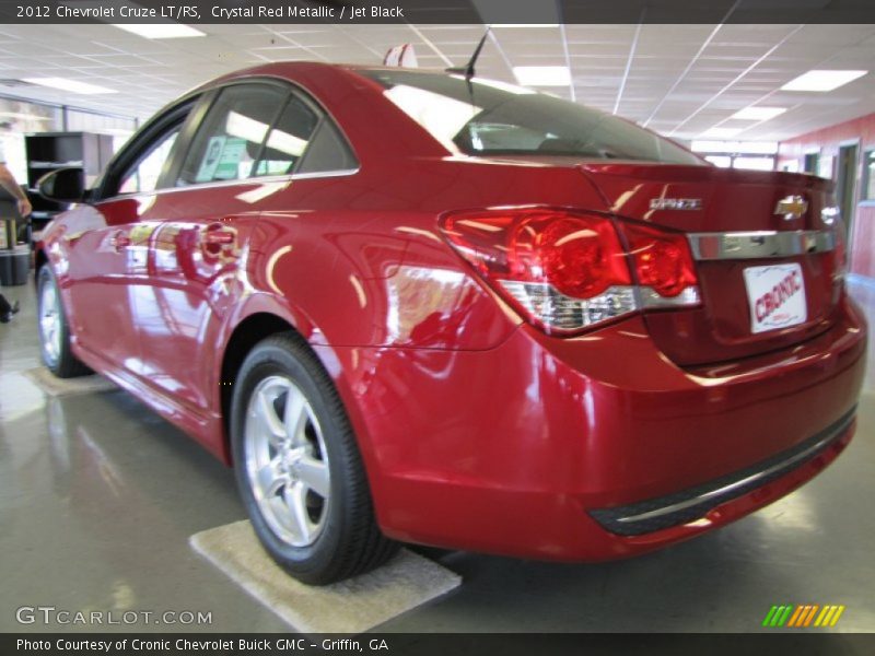 Crystal Red Metallic / Jet Black 2012 Chevrolet Cruze LT/RS