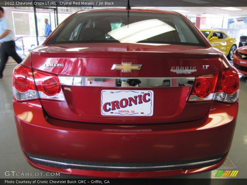 Crystal Red Metallic / Jet Black 2012 Chevrolet Cruze LT/RS