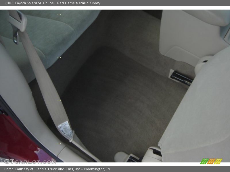 Red Flame Metallic / Ivory 2002 Toyota Solara SE Coupe