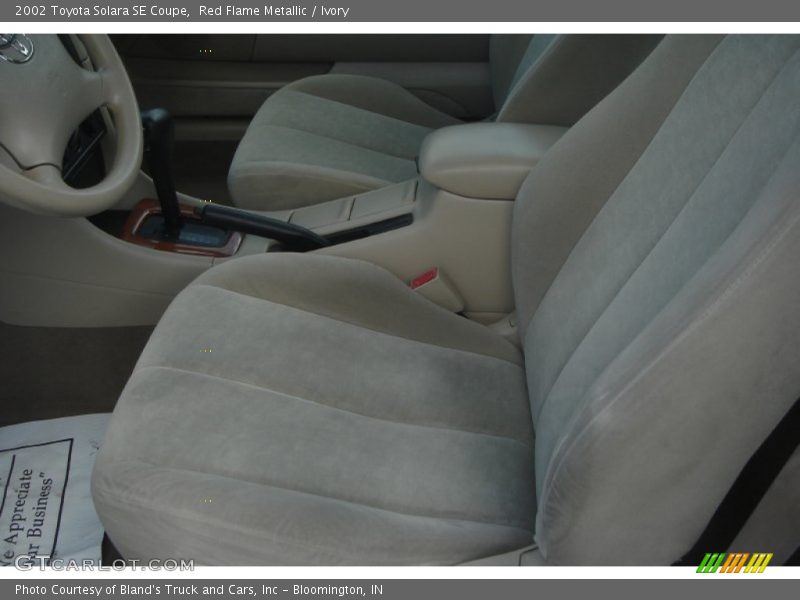 Red Flame Metallic / Ivory 2002 Toyota Solara SE Coupe