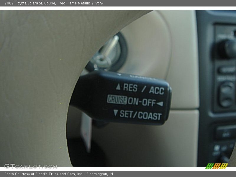 Red Flame Metallic / Ivory 2002 Toyota Solara SE Coupe