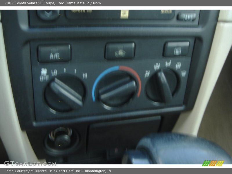 Red Flame Metallic / Ivory 2002 Toyota Solara SE Coupe