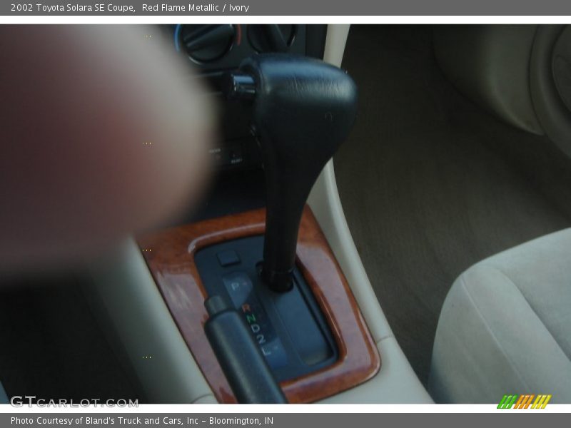 Red Flame Metallic / Ivory 2002 Toyota Solara SE Coupe