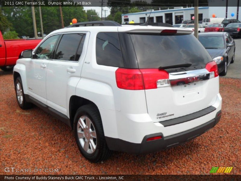 Olympic White / Jet Black 2011 GMC Terrain SLE