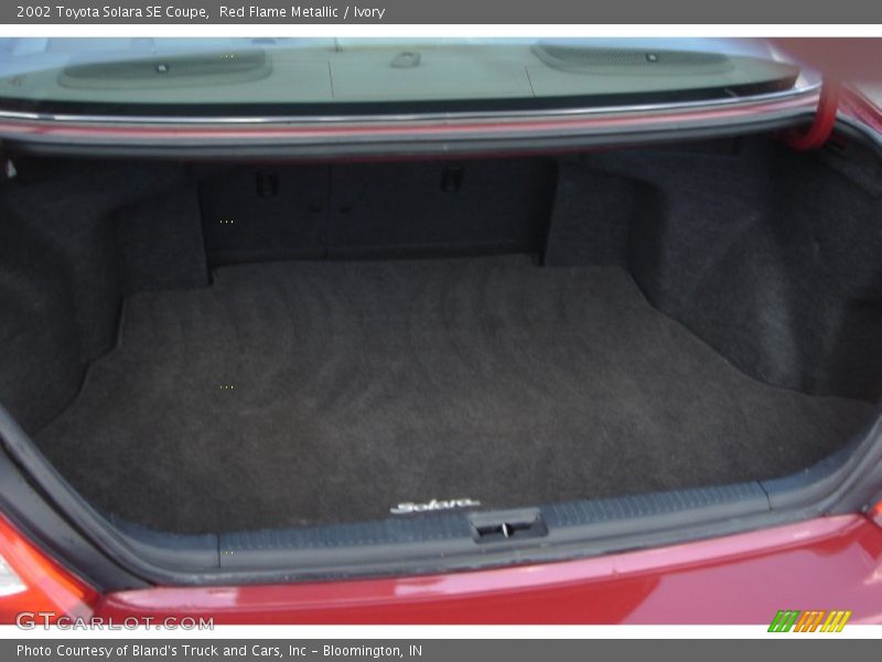 Red Flame Metallic / Ivory 2002 Toyota Solara SE Coupe