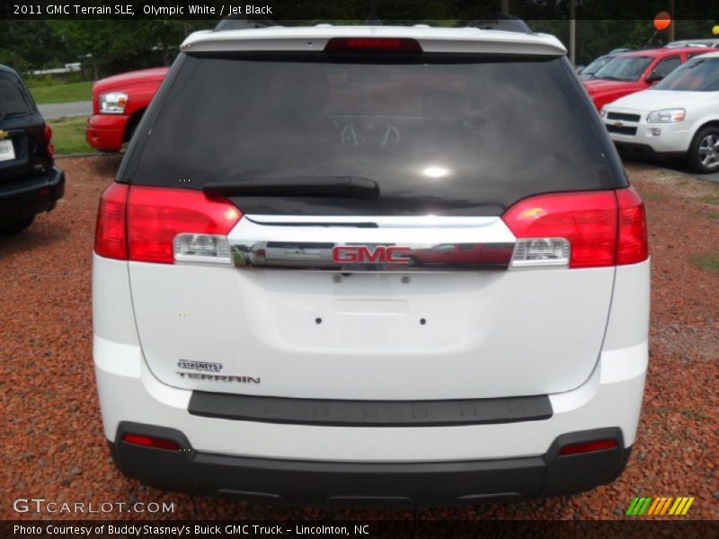 Olympic White / Jet Black 2011 GMC Terrain SLE