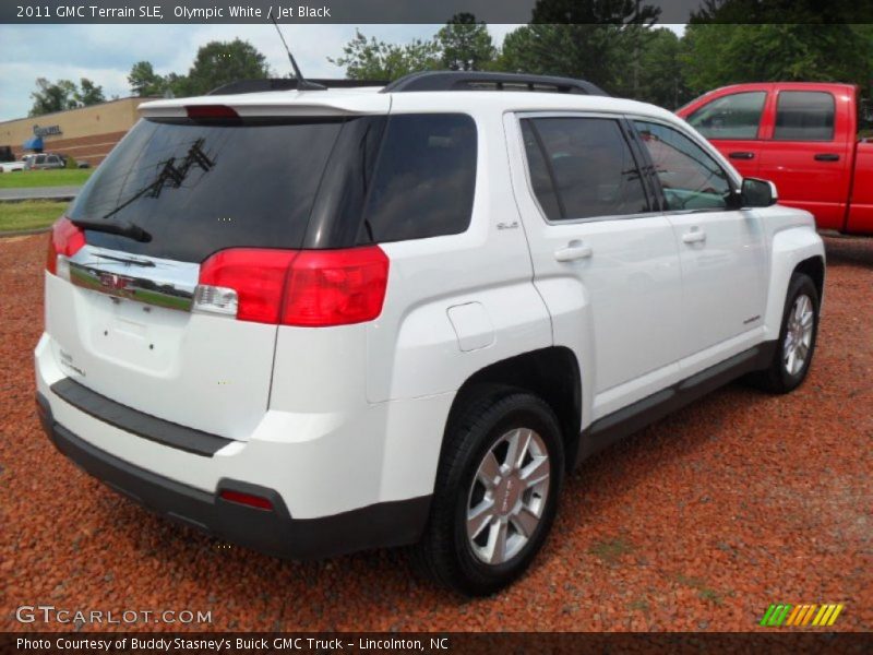 Olympic White / Jet Black 2011 GMC Terrain SLE