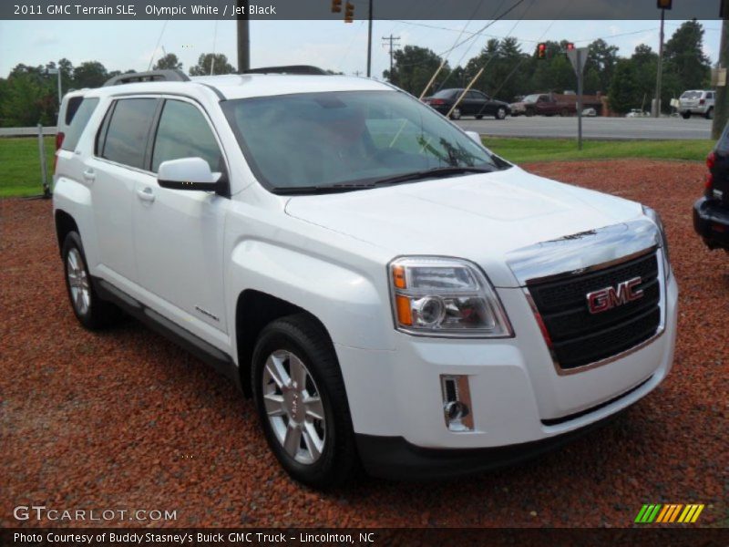 Olympic White / Jet Black 2011 GMC Terrain SLE