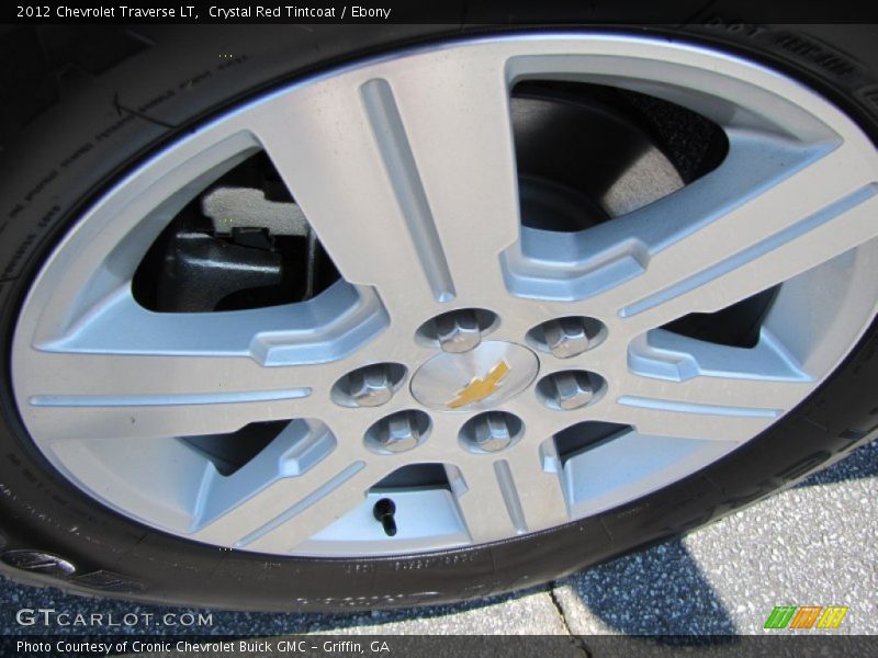 Crystal Red Tintcoat / Ebony 2012 Chevrolet Traverse LT
