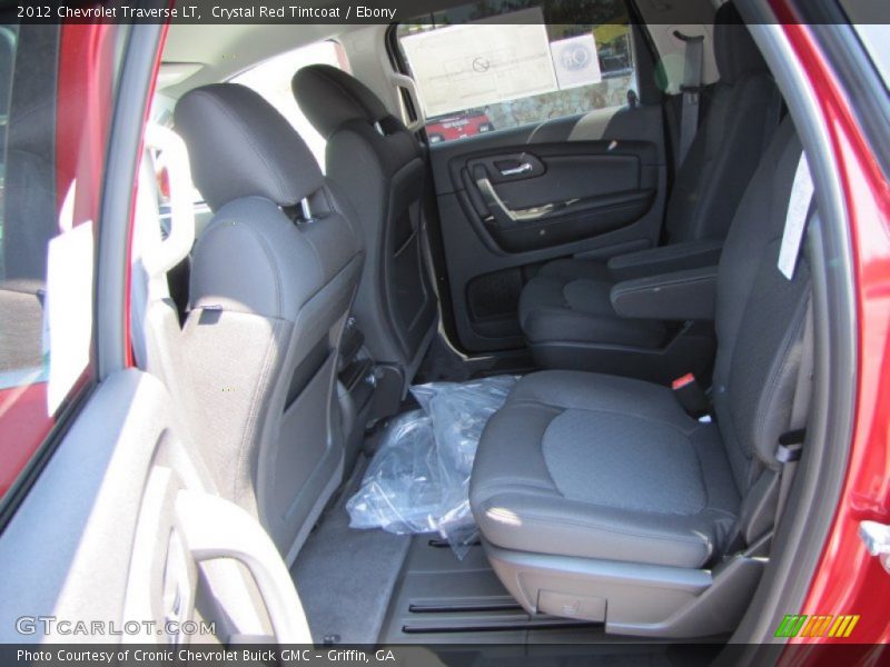 Crystal Red Tintcoat / Ebony 2012 Chevrolet Traverse LT